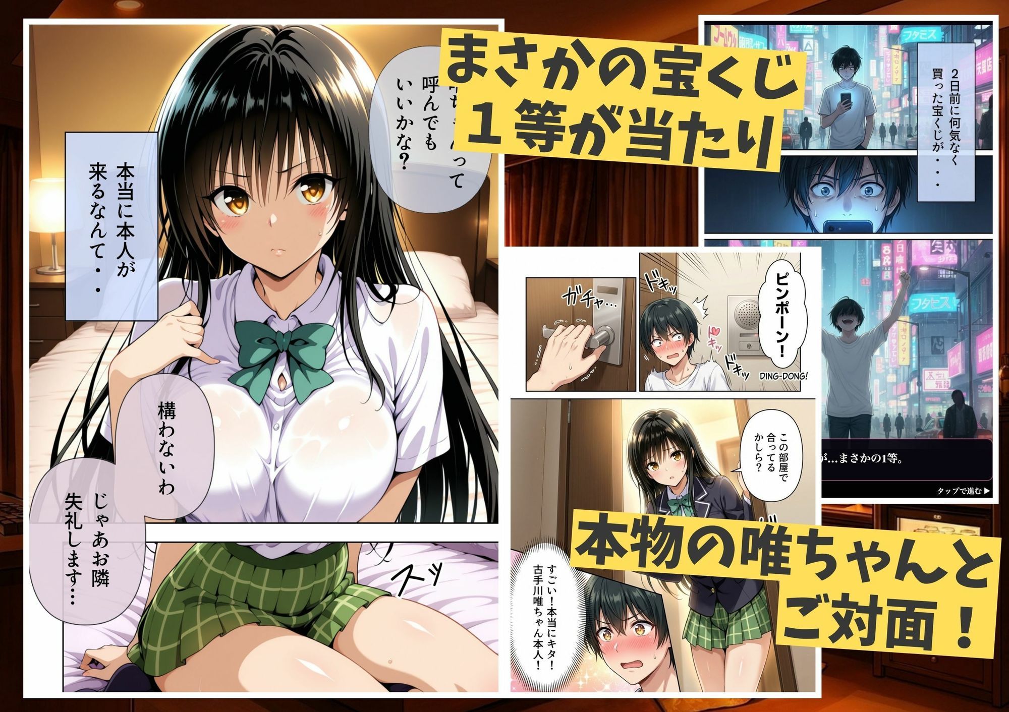 デリヘルっ娘!古手川のブロック崩しゲーム｜しゅんぽ出版 サンプル画像 2