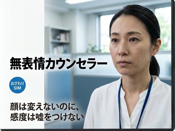【実写級おさわり】無表情カウンセラーは何をされても顔を変えない 〜でも感度メーターは嘘をつけない〜｜あまあま淫楽郷