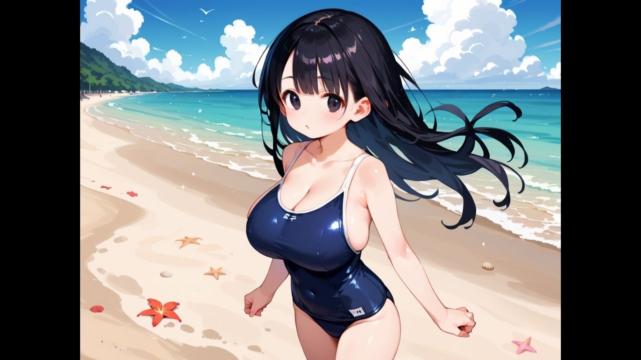 スク水幼なじみと真夏の恋。｜さとうしらこ サンプル画像 2