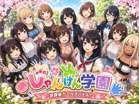 じゃんけん学園 〜放課後ガールズバトル！〜｜AI GRAVURE