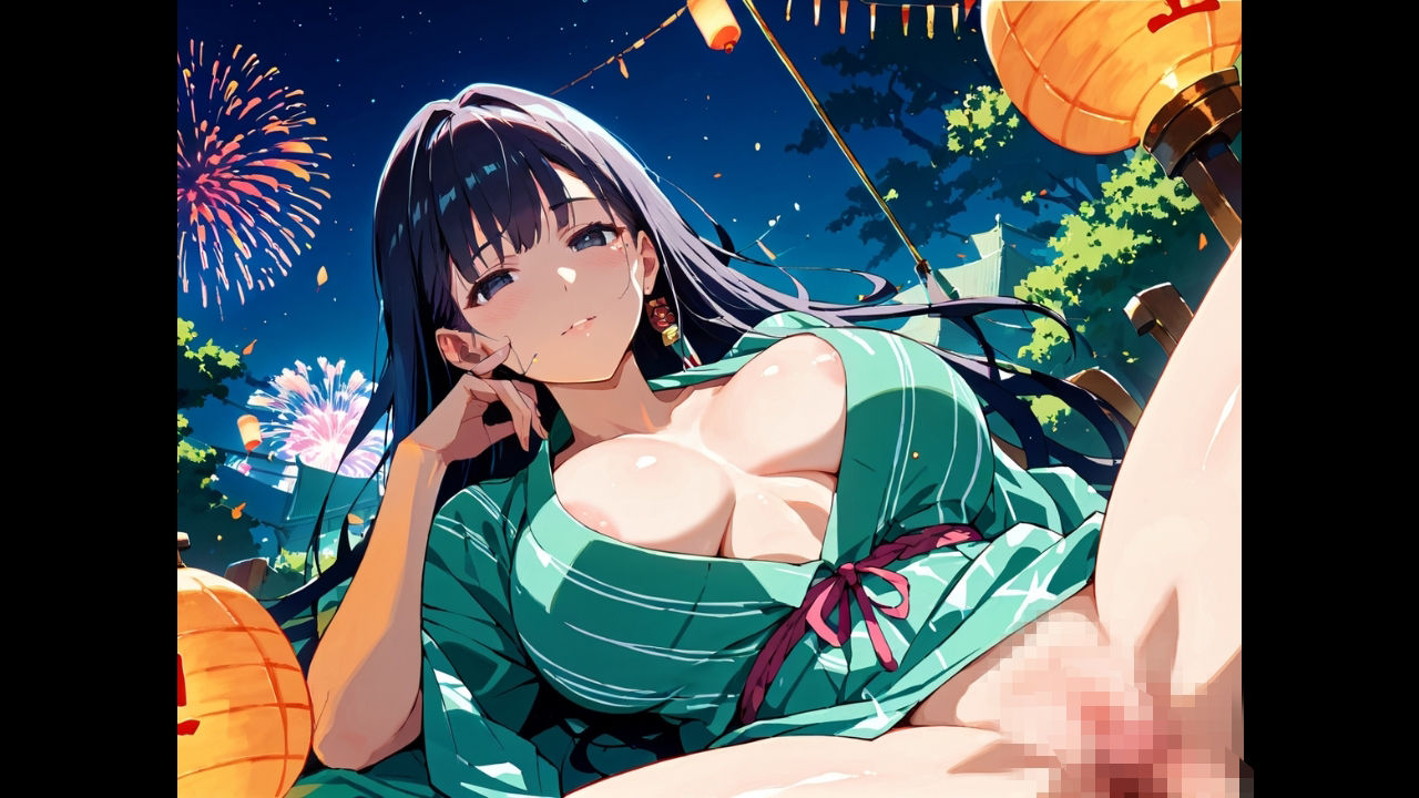 HANABI.〜爆乳着物おねえさん〜|しまうまリス サンプル画像 5