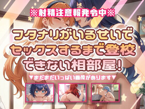 フタナリがいるせいで、セックスするまで登校できない相部屋！｜おいも屋さん本舗