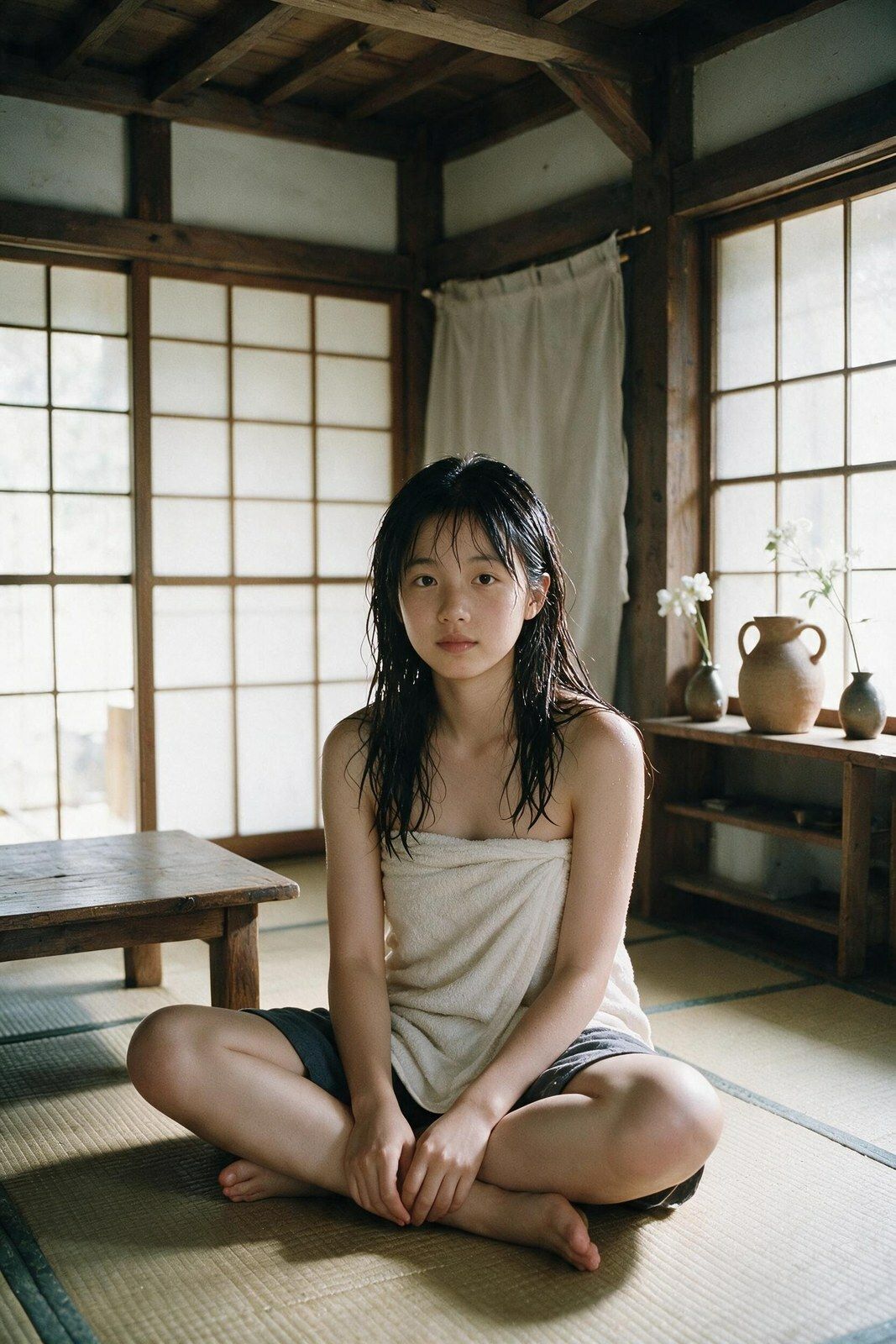 ＜実写級＞現像したら映っていた・田舎から出てきた子（23）の一人暮らし 28本｜ビンビン魔法陣 サンプル画像 2