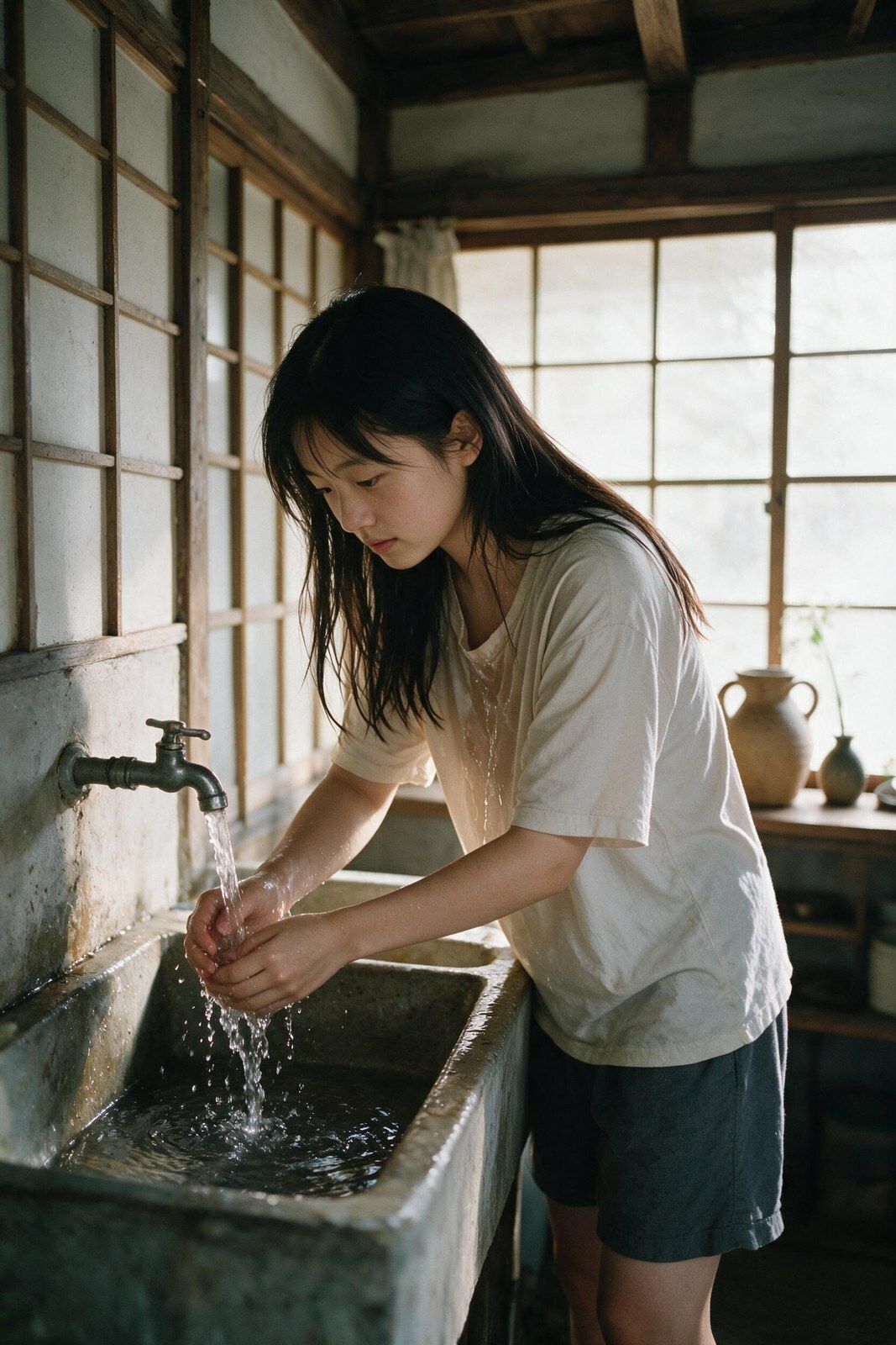 ＜実写級＞現像したら映っていた・田舎から出てきた子（23）の一人暮らし 28本｜ビンビン魔法陣 サンプル画像 6