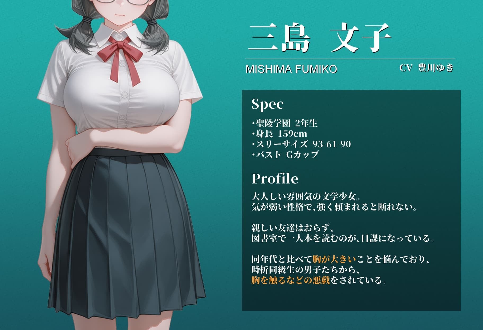 痴●検診ガール〜三島文子編〜|水飴みるく サンプル画像 6