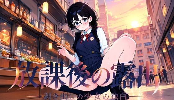 放課後の露出 ―剥き出しの少女の独白―｜鮭菜米兵衛