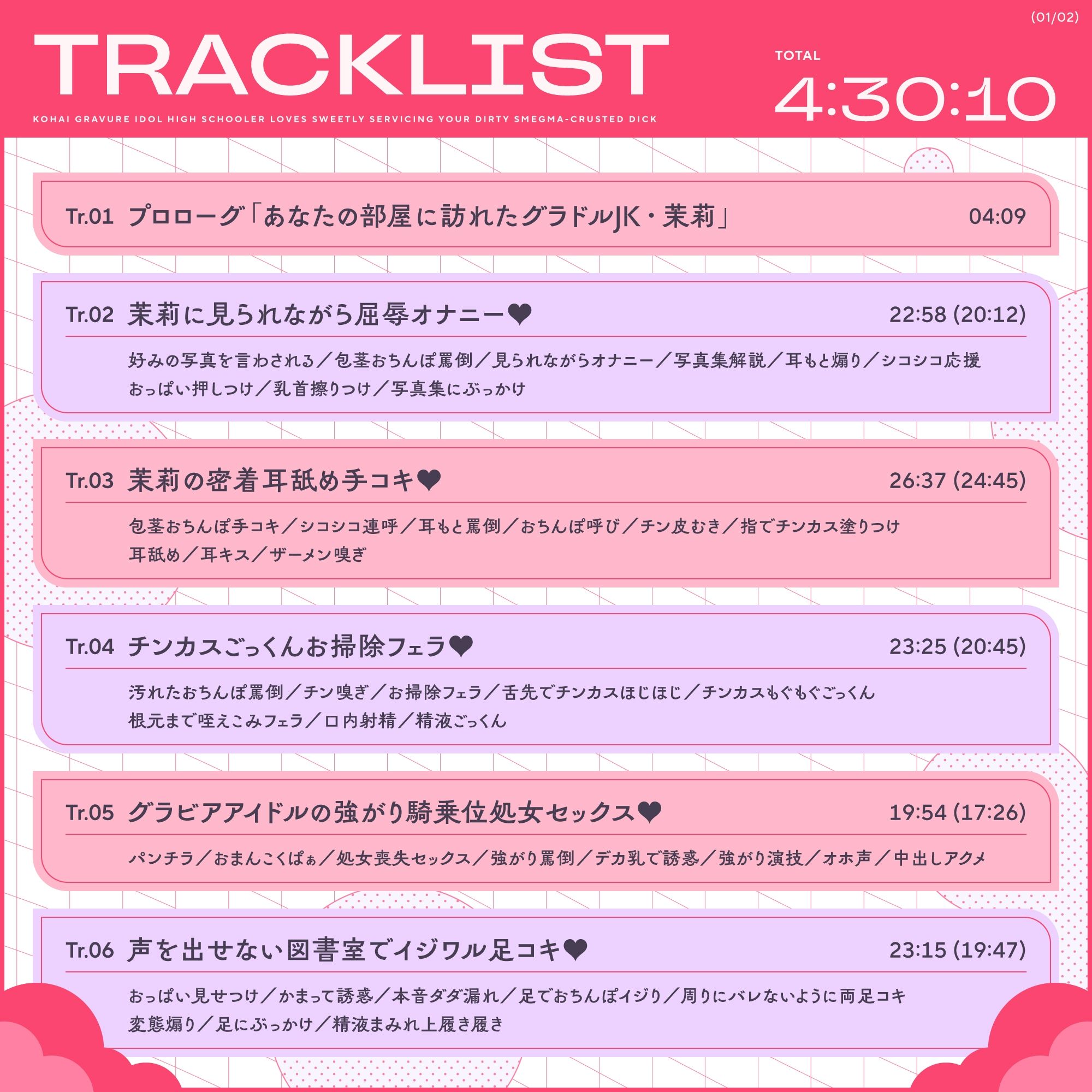 後輩JKグラビアアイドルがチンカス汚ちんぽに媚び媚びご奉仕してくれるお話♪【KU100】 サンプル画像 5