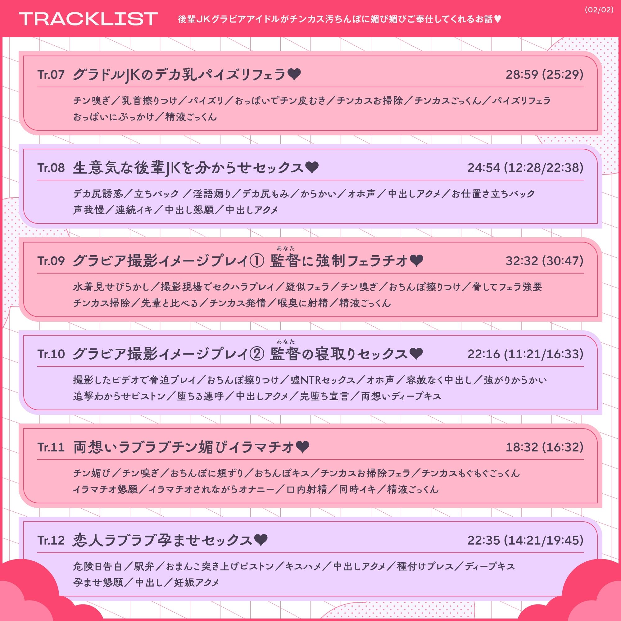 後輩JKグラビアアイドルがチンカス汚ちんぽに媚び媚びご奉仕してくれるお話♪【KU100】 サンプル画像 6