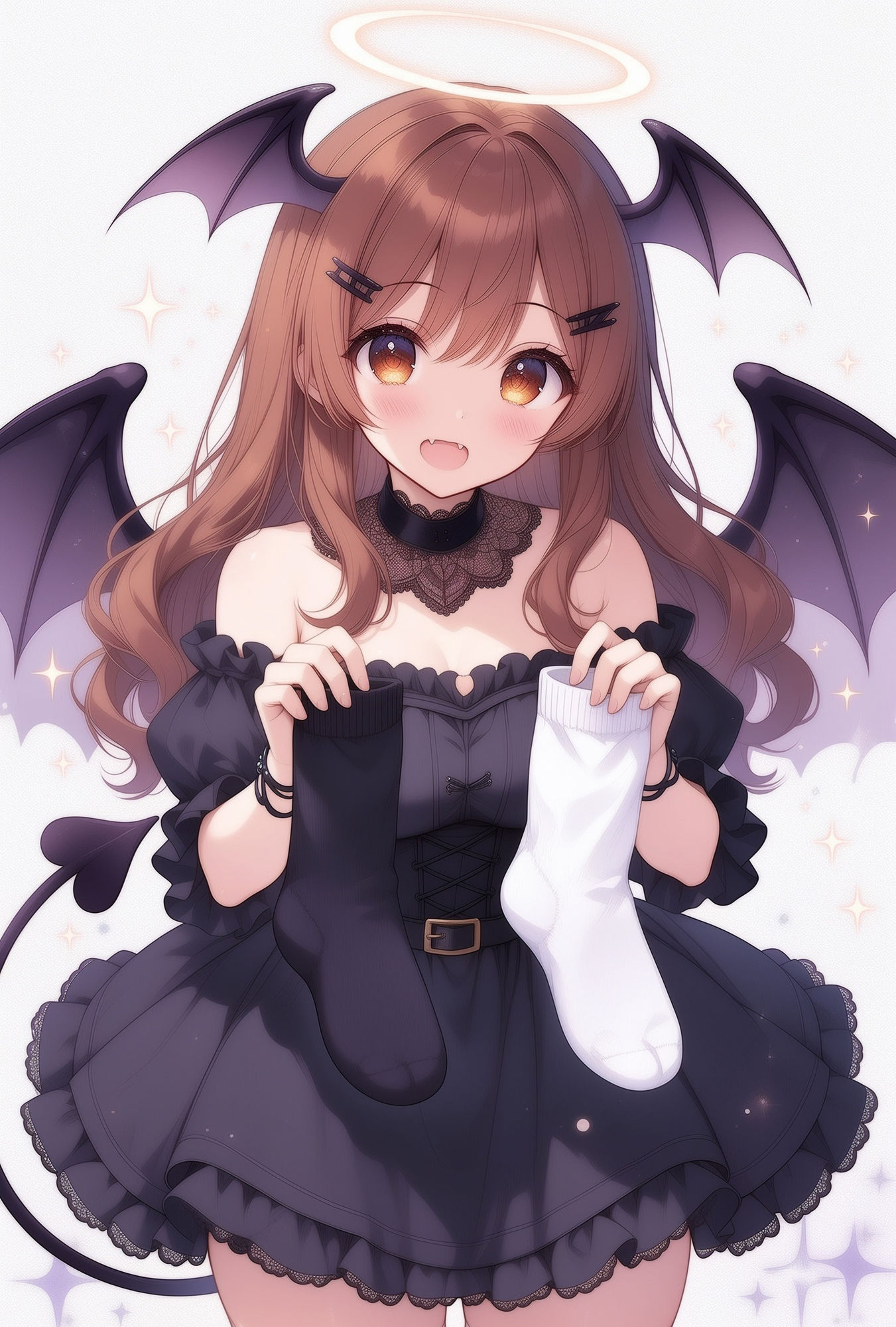 サキュバスの濃厚フェロモン靴下を嗅ぎながら元カノの臭い靴下に中出しぶっかけ サンプル画像 2