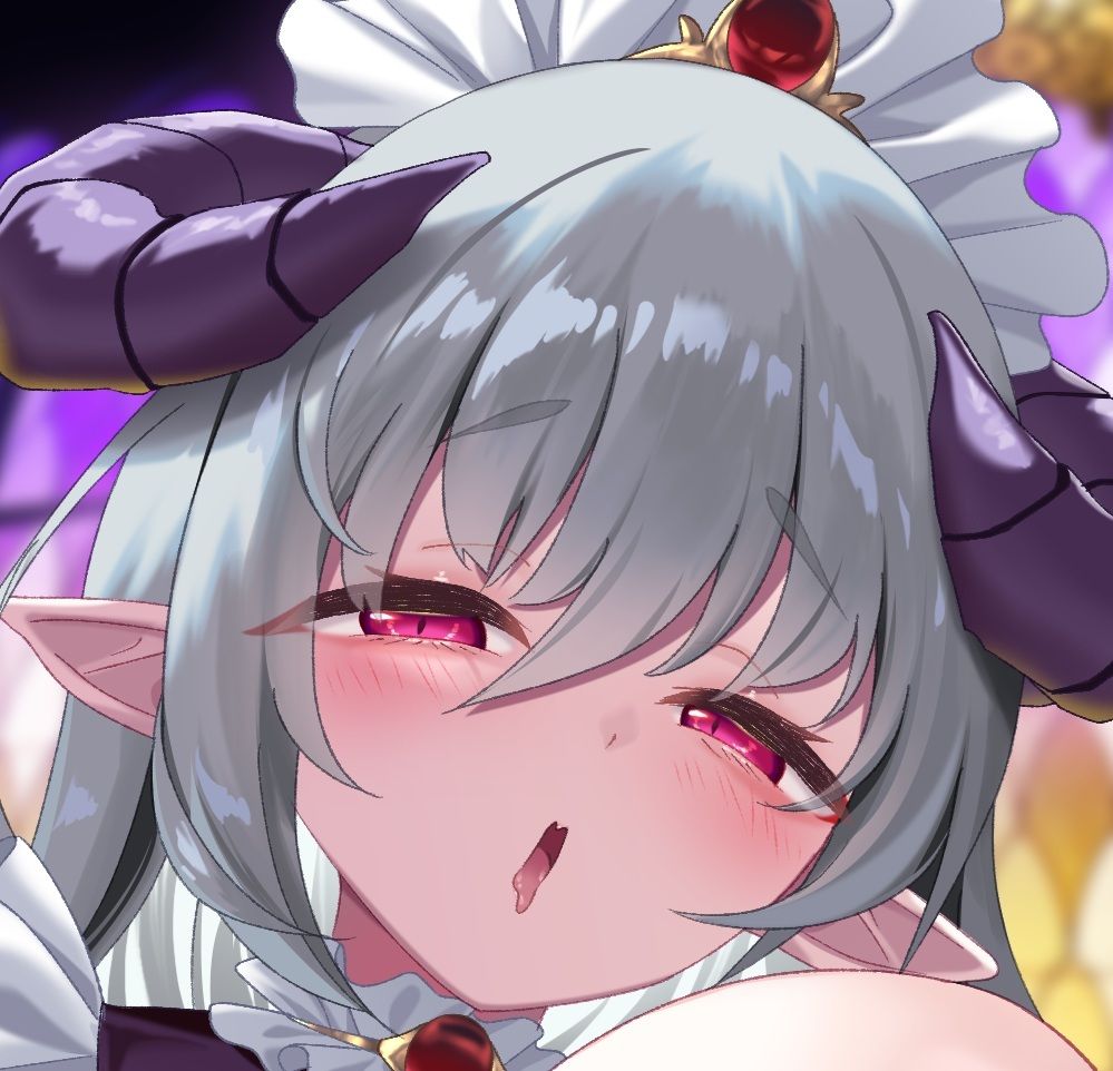 ?12大特典?ようこそご主人様〜ドスケベW爆乳サキュバスメイドの超密着ご奉仕H〜【甘やかし/W密着囁きH/増殖魔法7P騎乗位】 サンプル画像 3