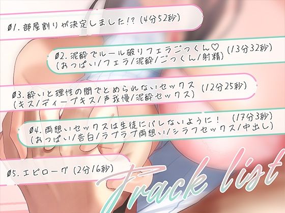 酔いどれ教師‐修学旅行中同室になった新任教師が生徒にバレないように××××する‐｜脳汁ドロップ サンプル画像 3