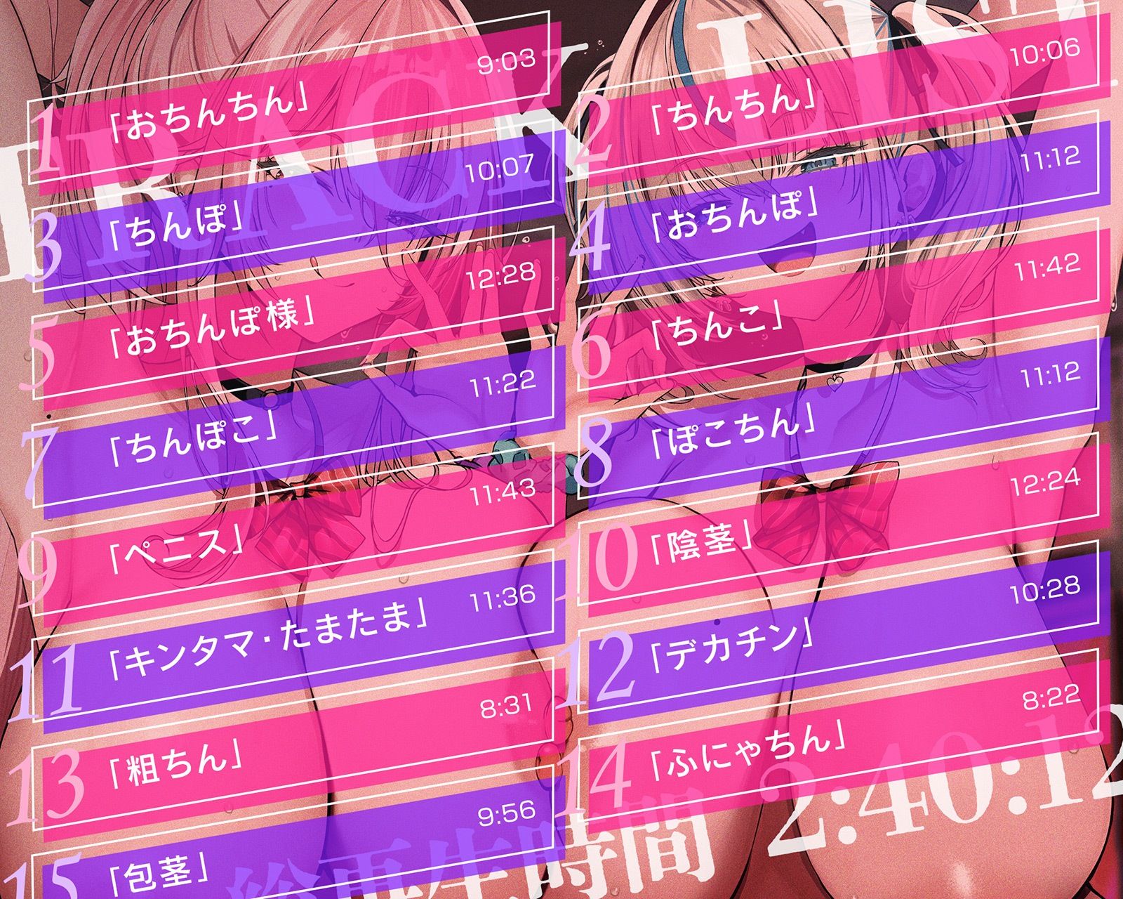 【チン呼び15種類】ねっちょり手淫部 〜ダウナー美少女のお手軽「びゅっびゅ」しこしこサポート（はーと）〜｜空心菜館 サンプル画像 4