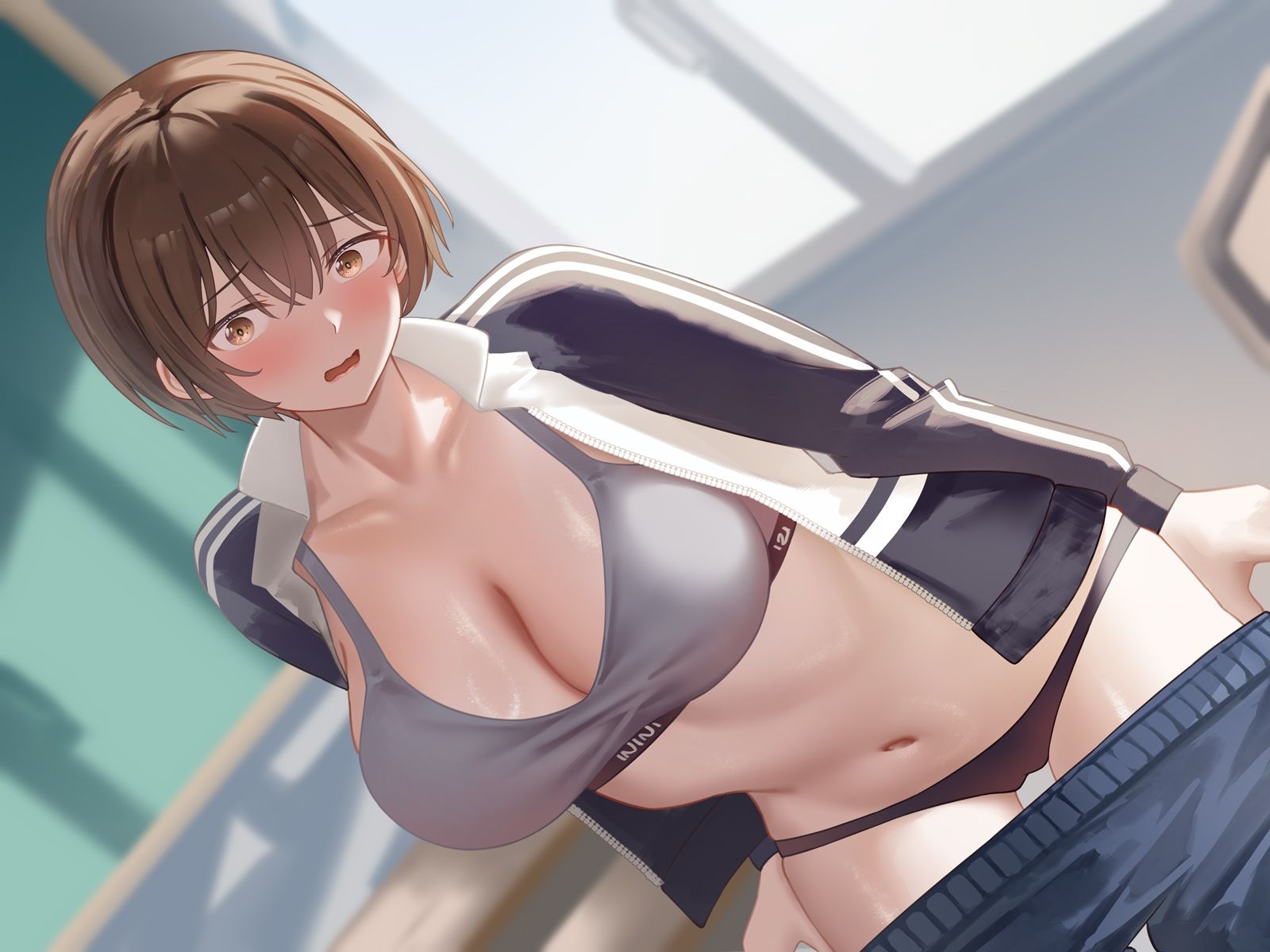 【処女×ごっくん】甘サドボーイッシュJKと強引なラブラブ中出し初えっち「苛めたくなっちゃう(はーと)」|うこんちゃん☆かんぱにぃ サンプル画像 4