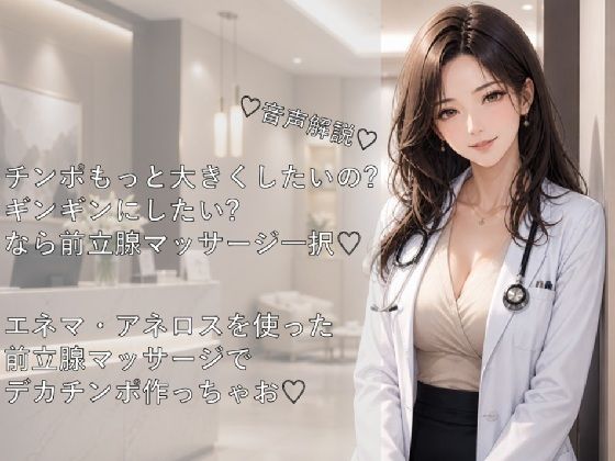 音声解説  チンポもっと大きくしたい？ギンギンにしたい？なら前立腺マッサージ一択  エネマ・アネロスを使った前立腺マッサージでED改善・デカチンポ作っちゃお｜メスイキ？ドライオーガズム？研究所