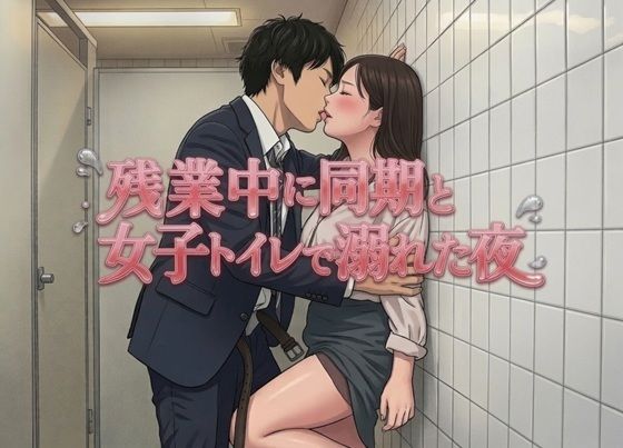 残業中に同期と女子トイレで溺れた夜｜ワタシを濡らして