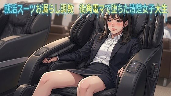 就活スーツお漏らし調教  街角電マで堕ちた清楚女子大生｜ワタシを濡らして