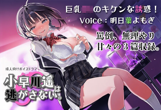 巨乳JKのキケンな誘惑！小早川遥は逃がさない。｜藤原リンゴ店 / FANZA