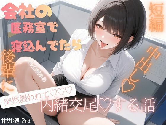 会社の医務室で寝込んでいたら（はーと）後輩に突然襲われて（はーと）内緒お布団被り交尾（はーと）中出しする話（はーと）｜甘サド処