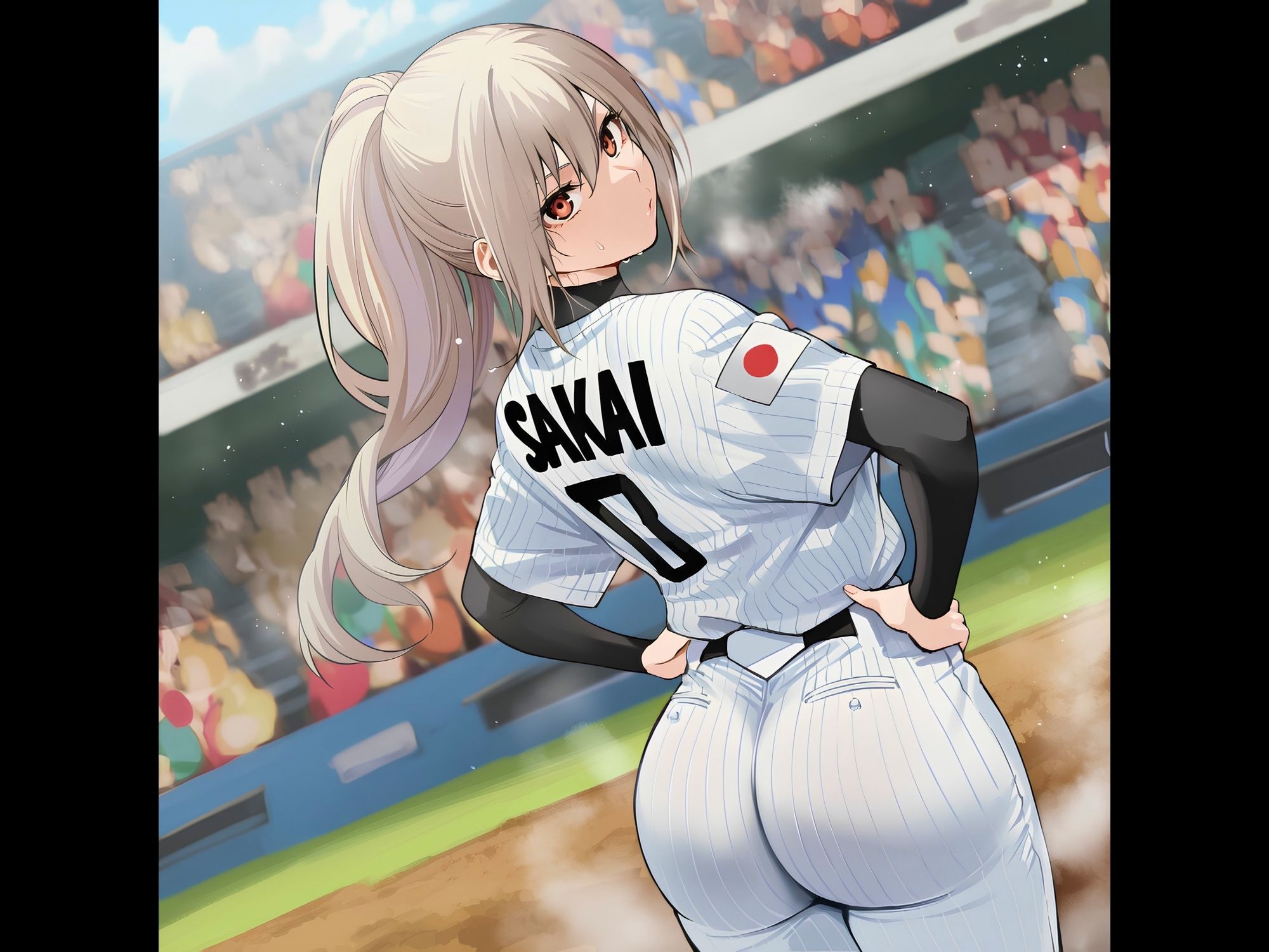 黒人コーチのデカちんぽで寝取られ報告する女子野球と寝取られマゾオス【KU100】|ドM騎士団 サンプル画像 3