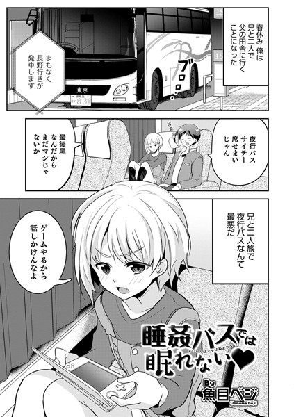 睡姦バスでは眠れない（単話）｜魚目ベジ