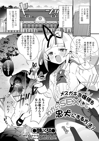 メスガキお嬢様をわからSEXして忠犬にする方法!｜四角いくろ丸