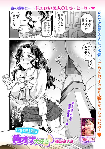 いぢわる上司は角オナ大好き♪｜逢坂ミナミ