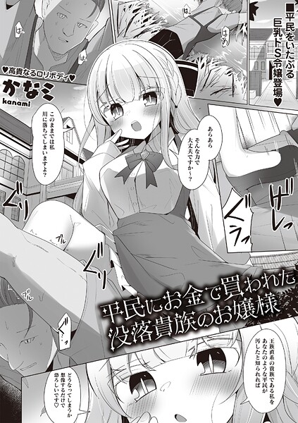 平民にお金で買われた没落貴族のお嬢様｜かなミ