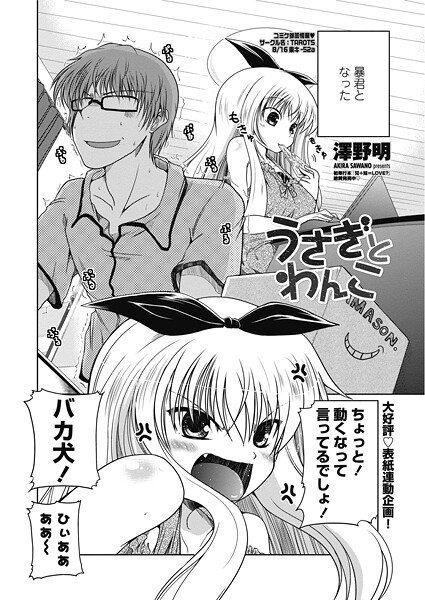 うさぎとわんこ｜澤野明