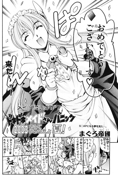 ドキドキメイドさんパニック2003 なんていらねぇよ、夏!｜まぐろ帝國