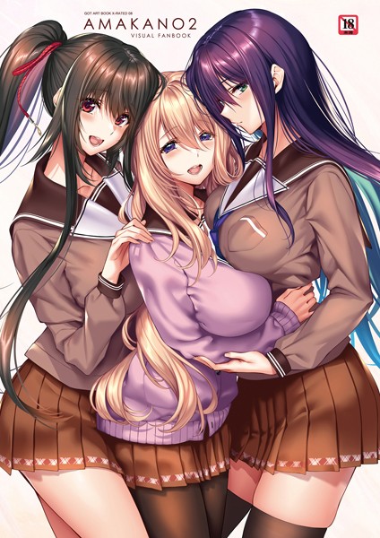 アマカノ2 ビジュアルファンブック｜ピロ水