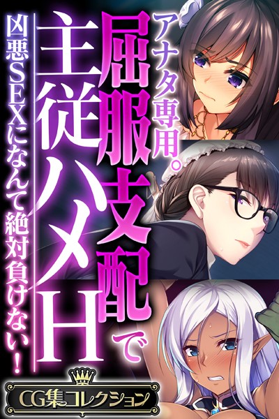 アナタ専用。屈服支配で主従ハメH 〜凶悪SEXになんて絶対負けない！〜【CG集コレクション】｜大人のSEXY絵本