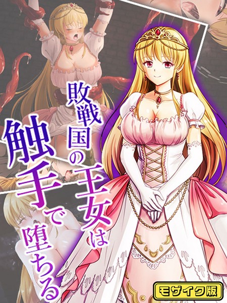 敗戦国の王女は触手で堕ちる モザイク版｜けーわいけーわい