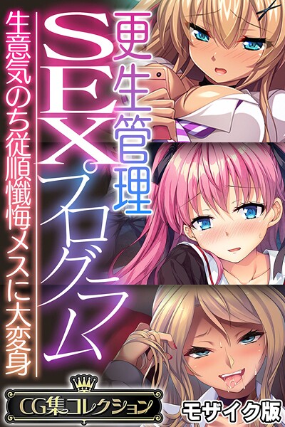 更生管理SEXプログラム 〜生意気のち従順懺悔メスに大変身〜【CG集コレクション】 モザイク版｜大人のSEXY絵本