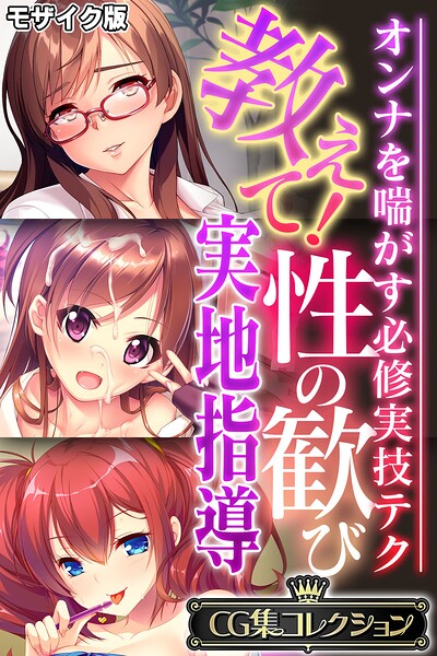 教えて!性の歓び実地指導 〜オンナを喘がす必修実技テク〜【CG集コレクション】 モザイク版｜大人のSEXY絵本