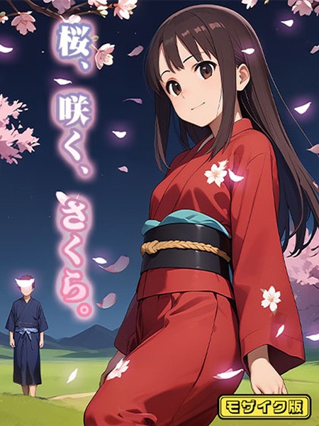 桜、咲く、さくら。 モザイク版｜にゃぷそでぃ