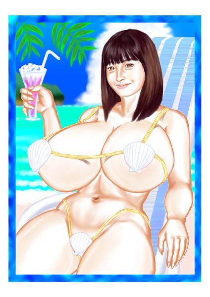 暑乳見舞い｜tsuyoshi