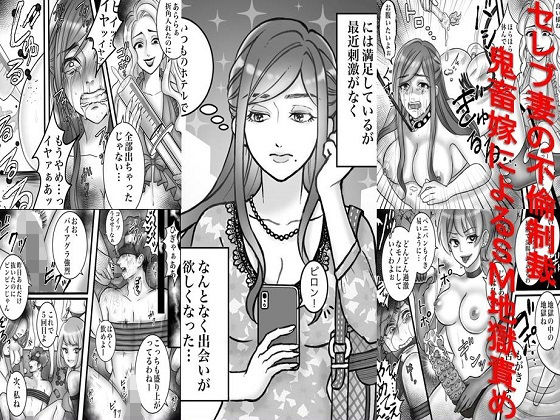 セレブ妻の不倫制裁 鬼畜嫁によるSM地獄責め|女による女への凌●